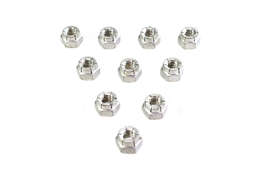 37-0875 - Flexloc Nuts 5/16 -18 Cadmium by V-Twin
