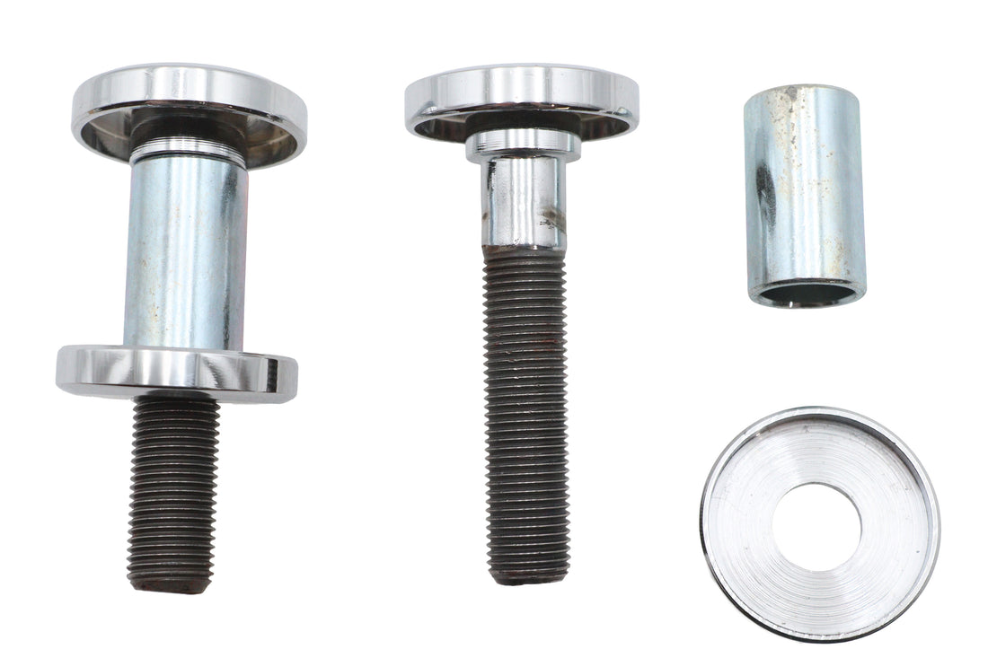 37-0878 - Wyatt Gatling Riser Bolt Kit Allen Type Chrome by V-Twin