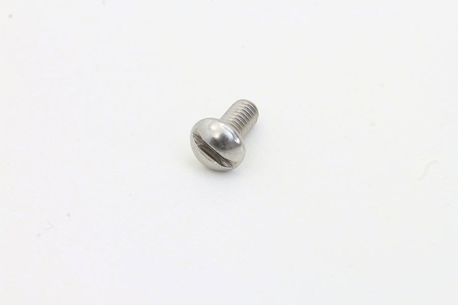 37-0904 - Round Head Slot Screw 8-32 N.X. x 3/8 inch by V-Twin