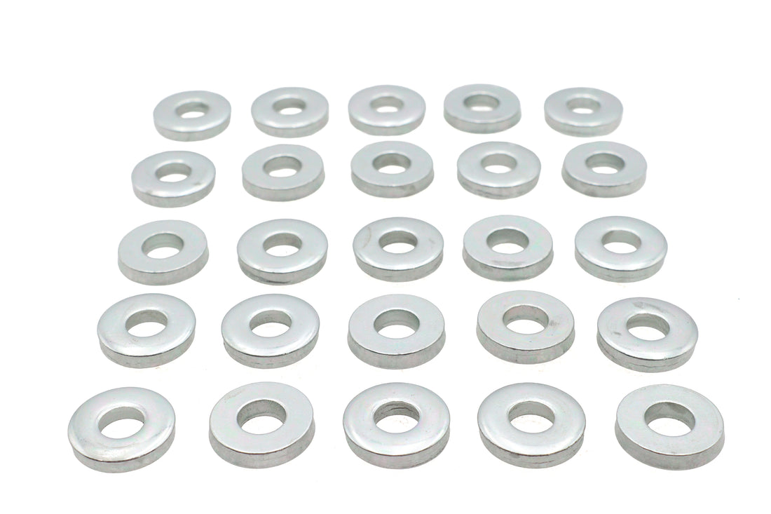 37-0943 - Zinc Flat Washers by V-Twin