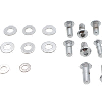 37-1077 - Headlamp Cowl Screw Kit Polished Chrome by V-Twin