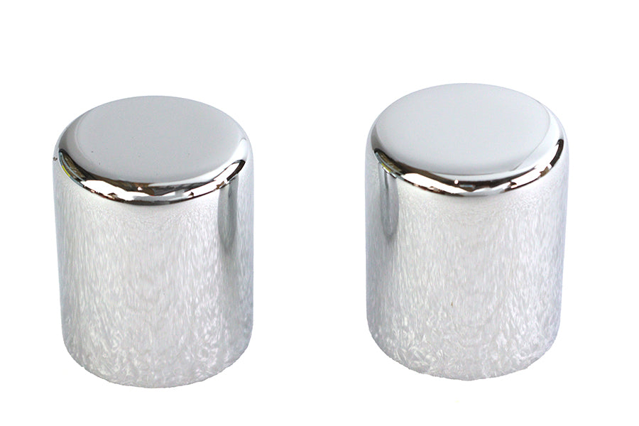 37-1156 - Small Magnetic Docking Points Cover Set Chrome by V-Twin