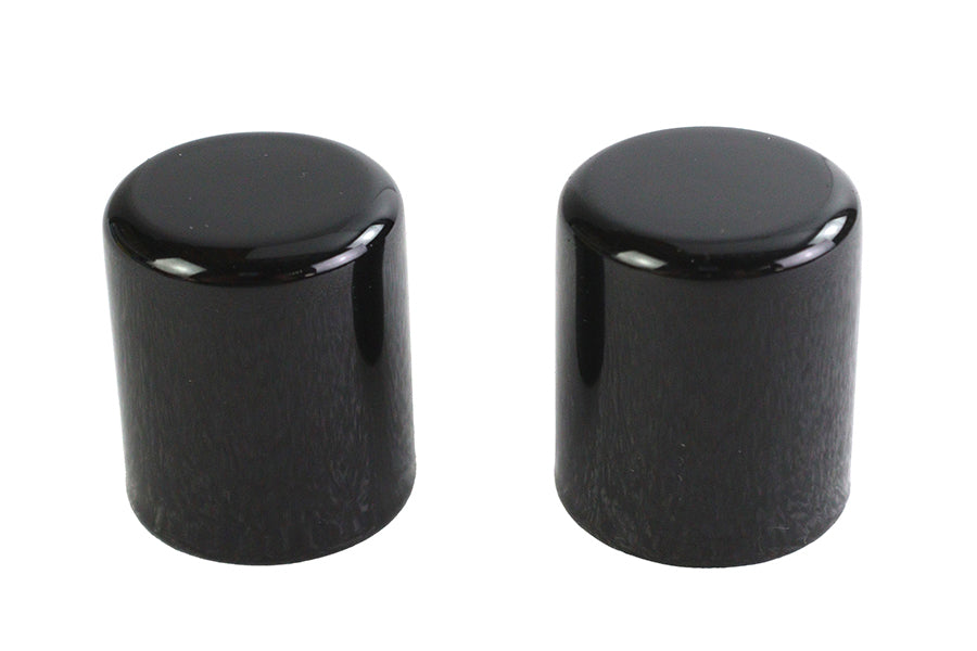 37-1157 - Small Magnetic Docking Points Cover Set Gloss Black by V-Twin