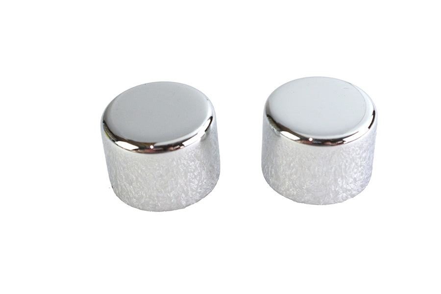 37-1158 - Short Magnetic Docking Points Cover Set Chrome by V-Twin