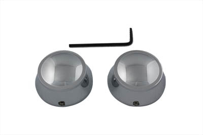 37-1206 - Swingarm Pivot Caps Chrome by V-Twin