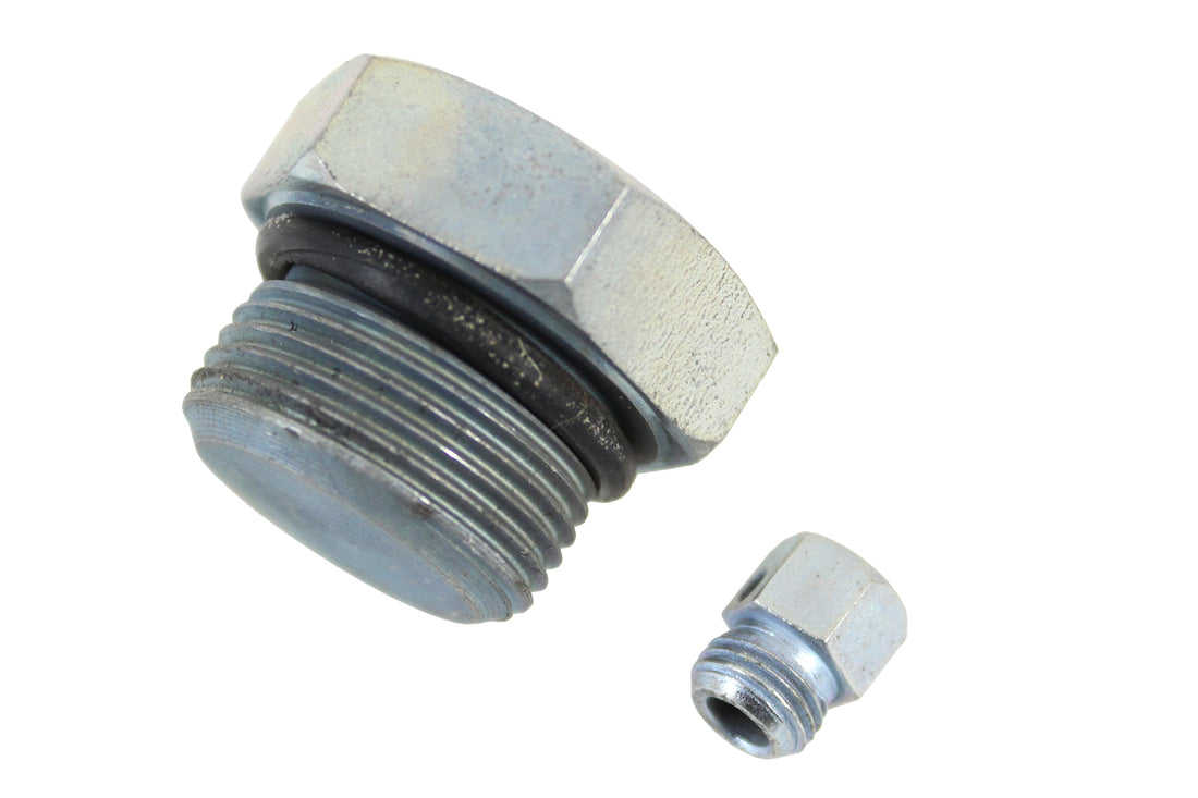 37-1222 - Kick Starter Cover Filler Plug and Vent Screw Kit by V-Twin