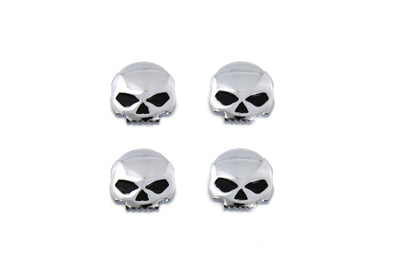 37-1960 - License Plate Frame Mount Bolt Kit Skull Style by V-Twin