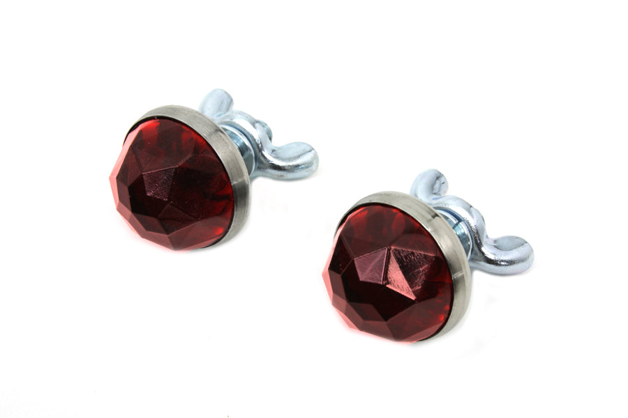 37-1964 - Red Reflector Set by V-Twin