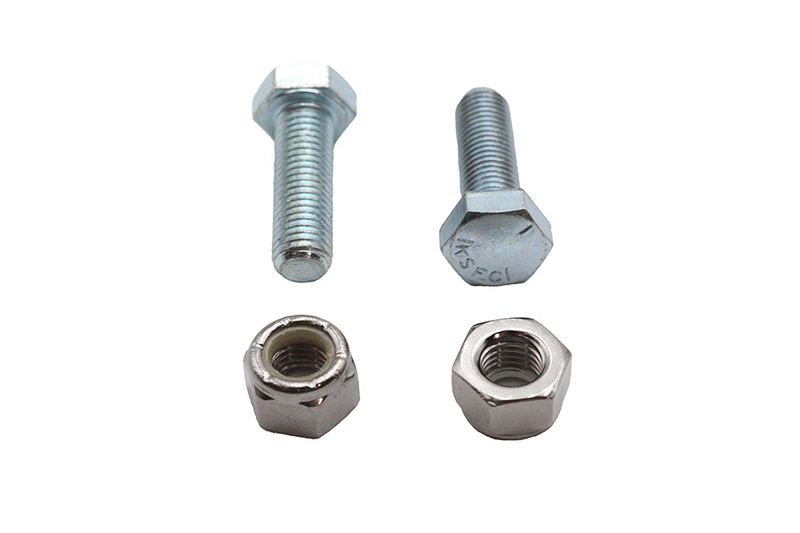 37-1969 - Hex Bolt Set Chrome by V-Twin