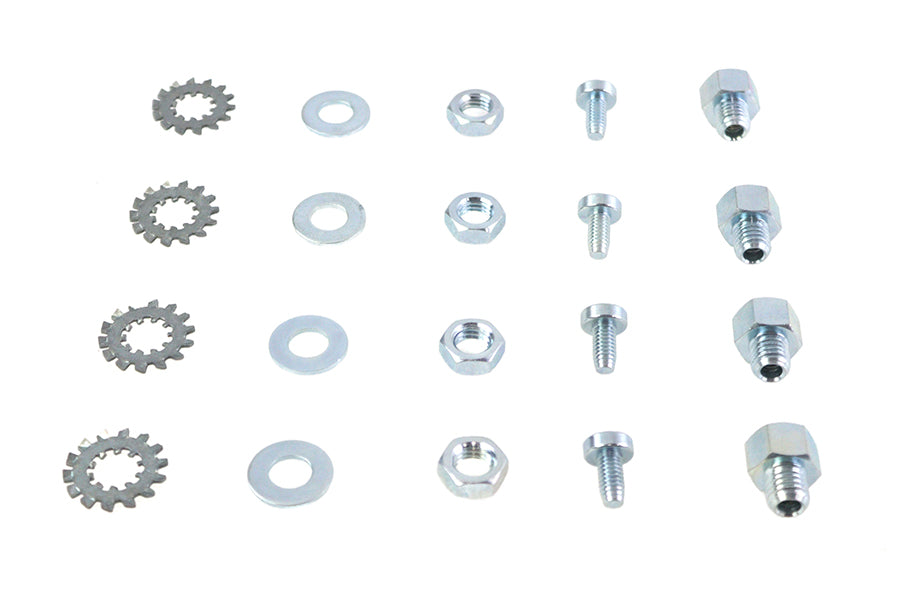 37-1997 - Rear Fender Mount Boss Nut Kit by V-Twin
