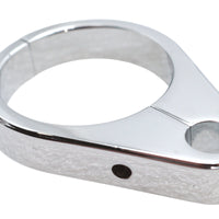 37-4549 - Single Throttle Cable Clamp 1-3/4 inch Chrome by Ultima