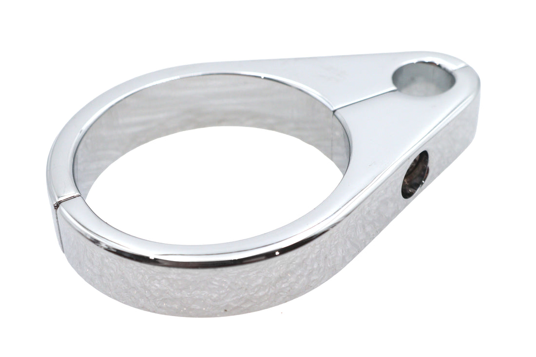 37-4549 - Single Throttle Cable Clamp 1-3/4 inch Chrome by Ultima