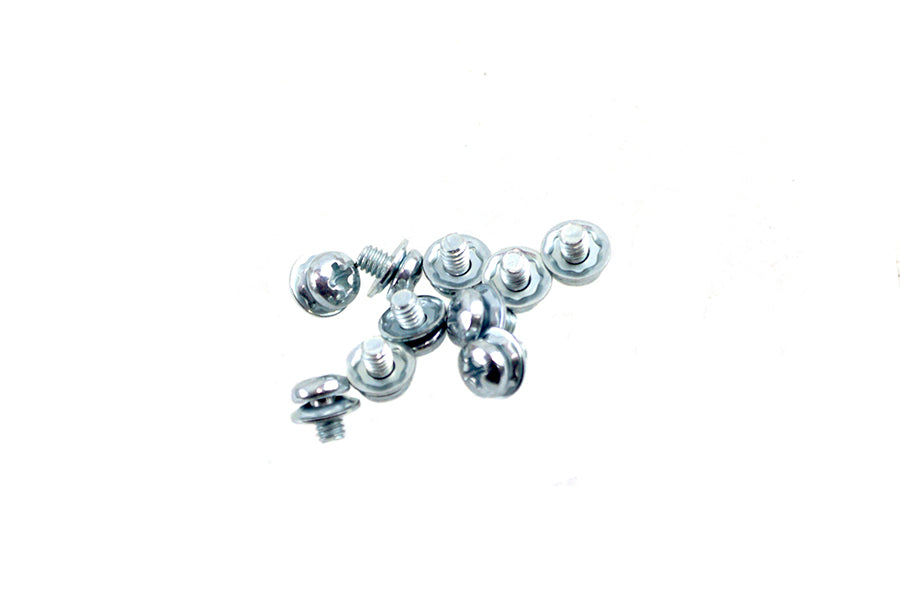 Panhead Screw with Spring Lock Washer Steel