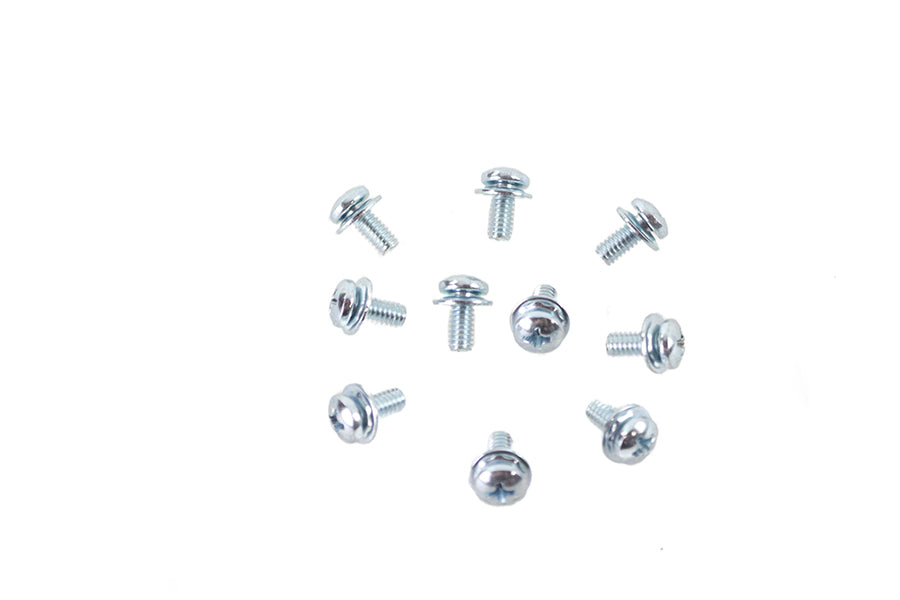 Panhead Screw with Spring Lock Washer Steel