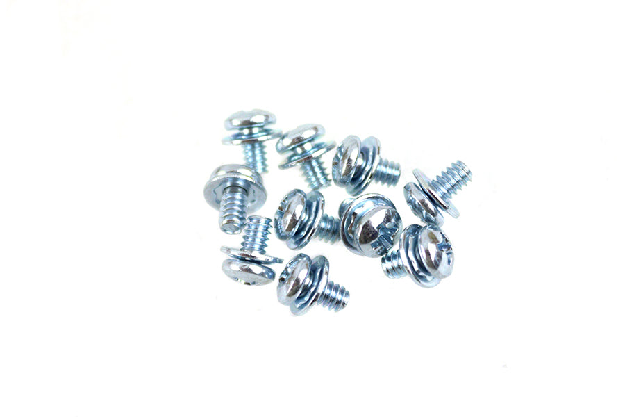 Panhead Screw with Spring Lock Washer Steel