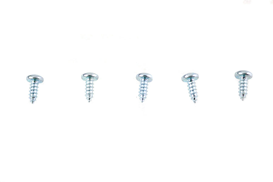 Phillips Round Head Screw Zinc