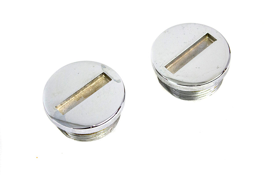 37-7377 - Chrome Primary Cover Cap Set by V-Twin