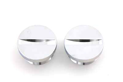 37-7784 - Primary Cover Cap Set Chrome by V-Twin