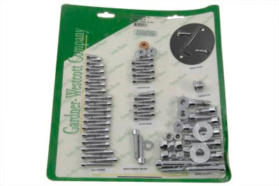 37-8084 - Engine Dress Up Screw Kit Allen Chrome by Gardner-Westcott