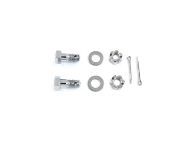 37-8135 - Chrome Caliper Support Bar Bolt Set by V-Twin