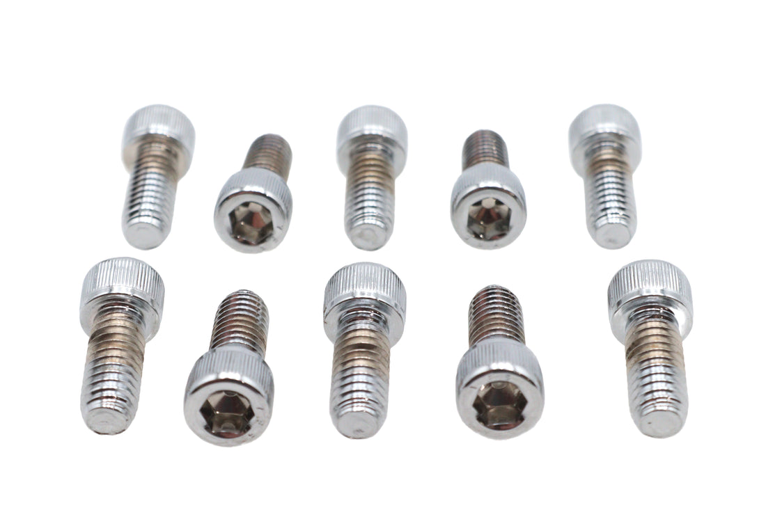 37-8310 - Allen Socket Cap Bolt Knurled Chrome 5/16  X 3/4 by Colony