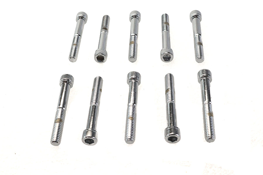 37-8317 - Allen Socket Cap Bolt Knurled Chrome 5/16-18  X 2-1/4 by Colony