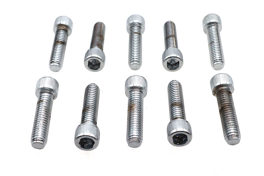 37-8321 - Allen Socket Cap Bolt Knurled Chrome 3/8  X 1-1/2 by Colony