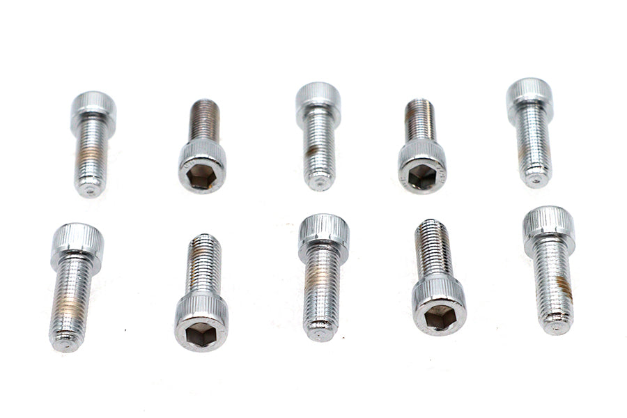 37-8333 - Allen Socket Cap Bolt Knurled Chrome 5/16 inch X 7/8 inch by Colony