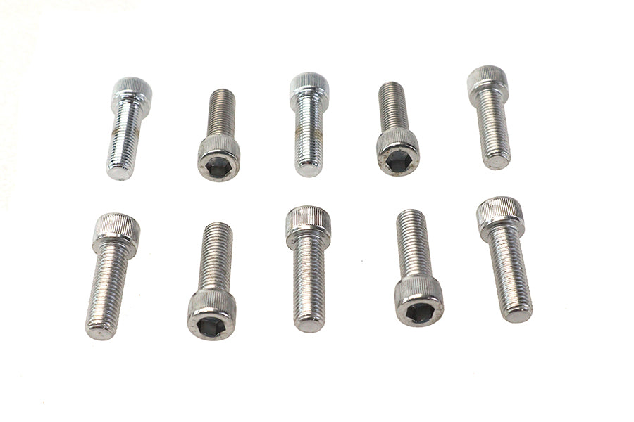 37-8334 - Allen Socket Cap Bolt Knurled Chrome 5/16 inch X 1 inch by Colony