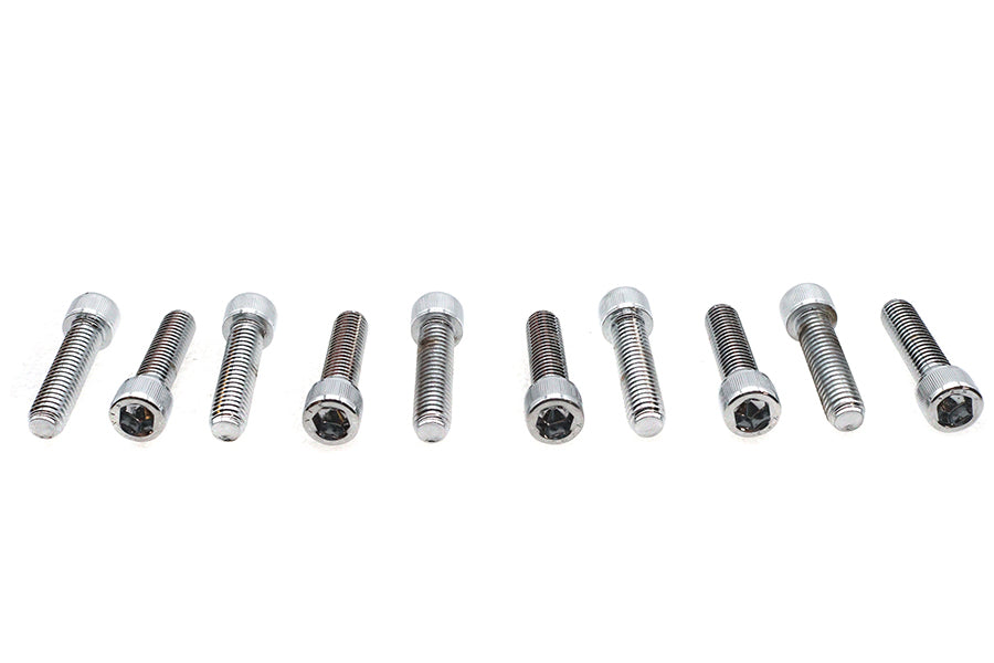 37-8343 - Allen Socket Cap Bolt Knurled Chrome 3/8 inch X 1-1/2 inch by Colony