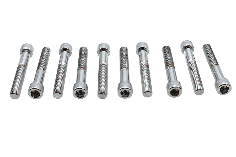 37-8347 - Allen Socket Cap Bolt Knurled Chrome 3/8  X 2-1/2 by Colony