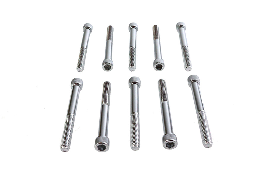 37-8353 - Allen Socket Cap Bolt Knurled Chrome 3/8  X 3-1/2 by Gardner-Westcott