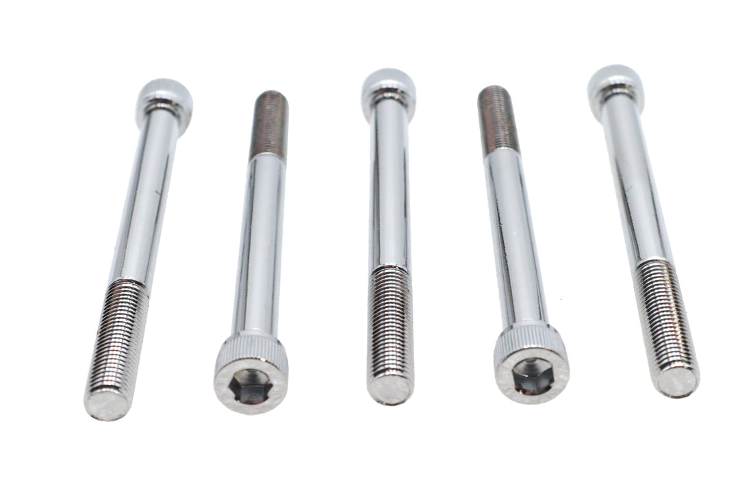 37-8463T - Allen Socket Cap Bolt Chrome 5/16  x 3-1/2 by V-Twin
