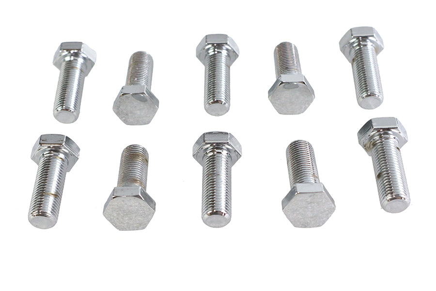37-8592 - Hex Cap Bolts Chrome 3/8  x 1 by Colony
