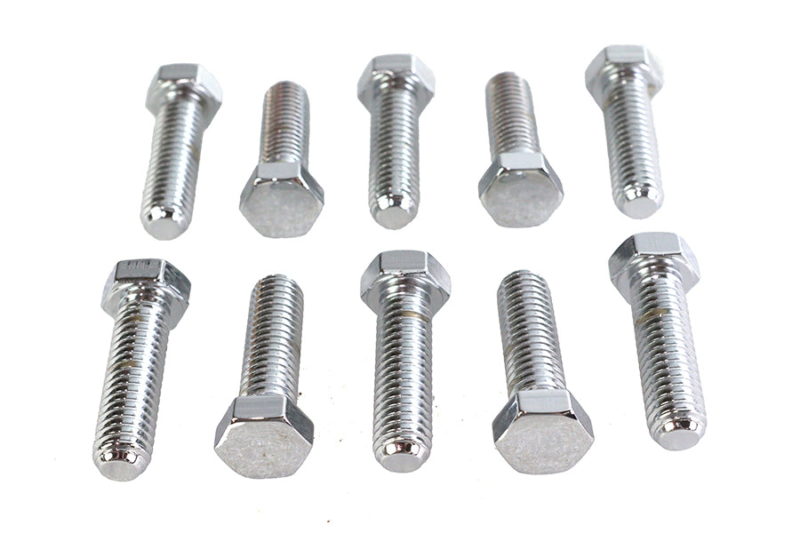 37-8626 - Hex Cap Bolts Chrome 7/16-14 X 1-1/2 inch by Colony