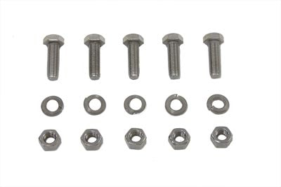 37-8683 - Stainless Steel Muffler Clamp Bolt Set by V-Twin
