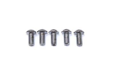 37-8700 - Allen Button Head Screws Chrome 1/4  X 1/2 by Colony