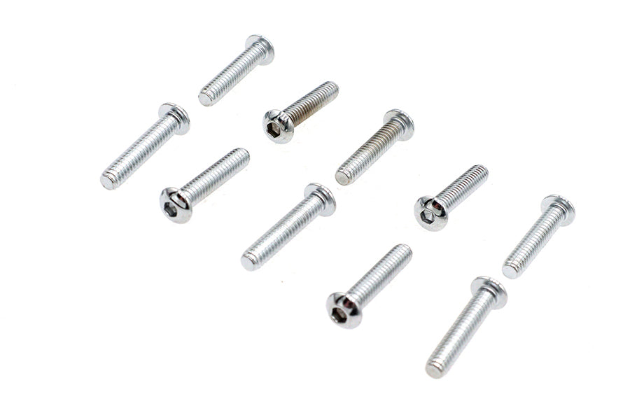 37-8706 - Allen Button Head Screws Chrome 1/4  X 1-1/2 by Colony