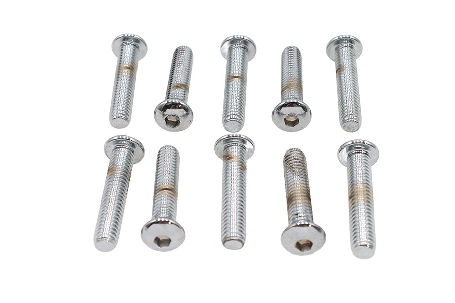 37-8716 - Allen Button Head Screws Chrome 5/16  X 1-1/2 by Colony