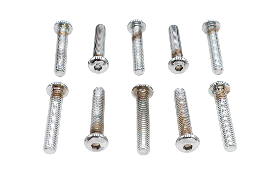 37-8717 - Allen Button Head Screws Chrome 5/16  X 1-3/4 by Colony