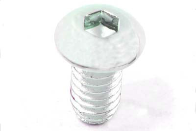 Allen Button Head Screws Chrome 3/8 inch X 1-3/4 inch