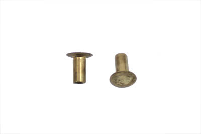 37-8805 - Brake Lining Rivets Short Brass by V-Twin