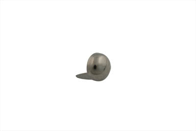 37-8843 - 3/8  Round Saddlebag Spot Nickel by Standard Rivet