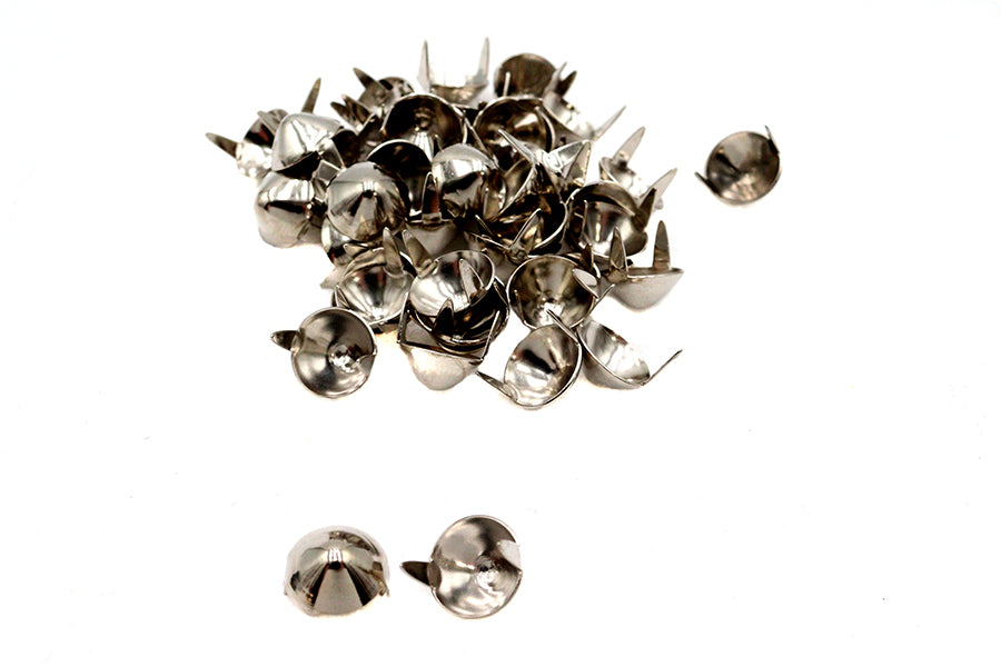 37-8846 - 7/16 inch Pointed Saddlebag Spot Bright Nickel by Standard Rivet
