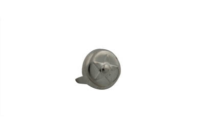 37-8853 - 1/2 inch Spot-Star Saddlebag Spots Nickel by Standard Rivet