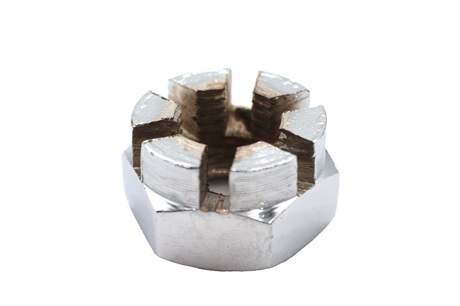 37-8865 - Front Axle Nut Chrome by V-Twin