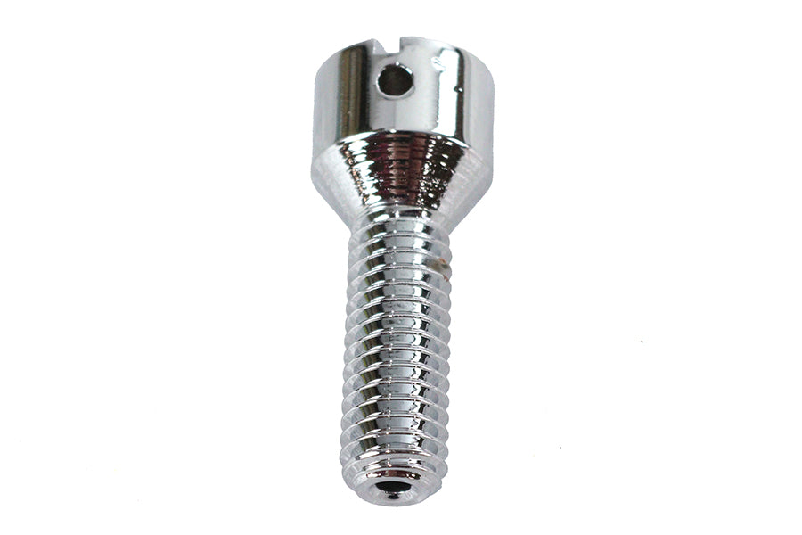 37-8890 - Transmission Case Vent Screw Chrome by V-Twin