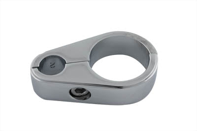 37-8911 - Chrome Cable Clamp 1 inch by V-Twin