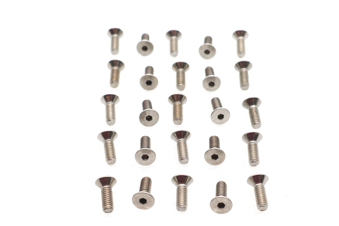 37-8947 - Handlebar Master Cylinder Cover Screw Stainless Steel by V-Twin