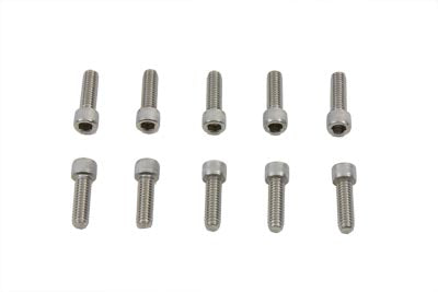 37-8962 - Carburetor Intake Manifold Screw Stainless Steel by V-Twin